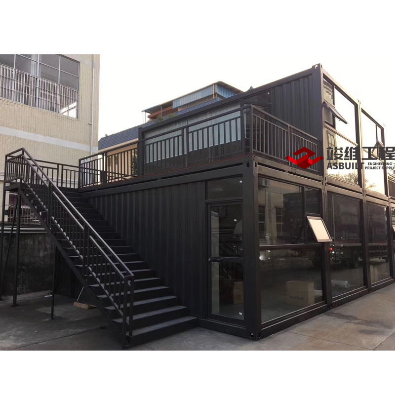 Containerized Modular Restaurant - Buy Prefabricated House on ASBUILT ...